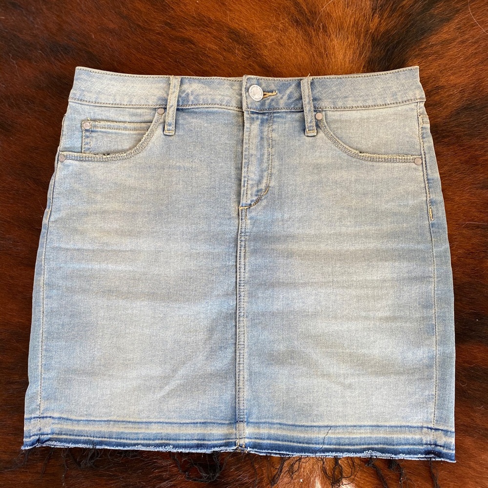 Articles of Society distressed skirt